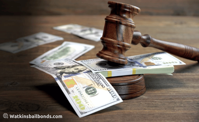 How much does a bail bond cost in Vista?
