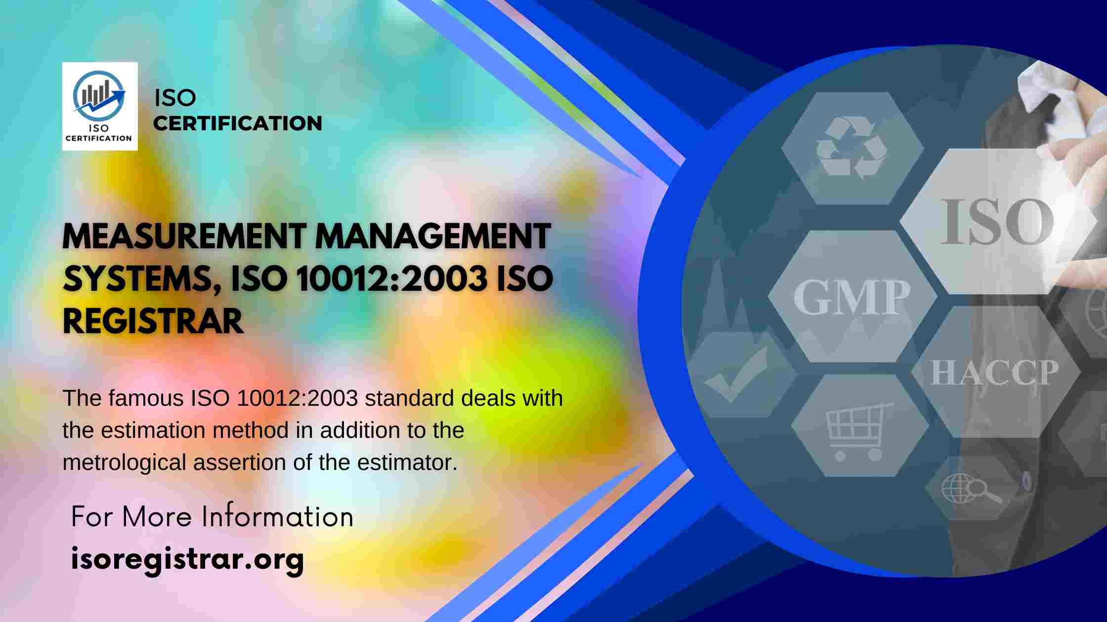 Measurement Management Systems, ISO 10012:2003 ISO Registrar